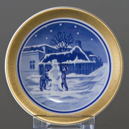 1895-1995 H. C. Andersens Hus, Odense miniplatte, B&G 100 års plaquette nr.7