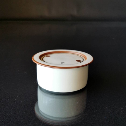 Domino, Zuckerdose mit Deckel, Royal Copenhagen Nr. 14918