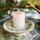 Candleholder with flower decoration / Calendar Candlestick Royal Copenhagen