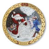 Royal Copenhagen, hearts of Christmas series plate 2006, Hearts of snow