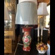 Kinesisk antik bordlampe