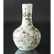 Round Chinese semi antique vase 39cm (Damage to neck, please note pictures)
