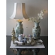Chinese semi antique table lamp