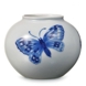 Vase with butterfly, Royal Copenhagen no. 758