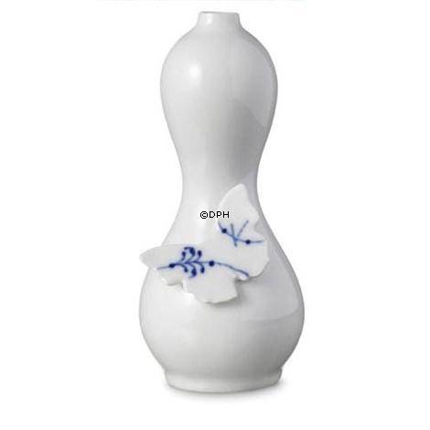 Vase with one blue butterfly, Royal Copenhagen no. 761