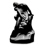 Black Wave and Rock, Man and Woman by the Sea, Royal Copenhagen figurine