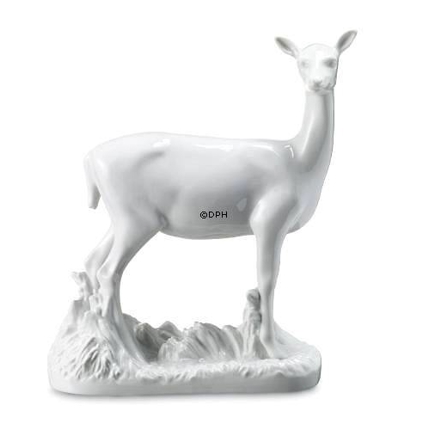 Fallow Deer, large, Royal Copenhagen figurine no. 650
