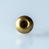 Messing kugle med gevind, mikro (M6 Gevind) Diameter 10mm