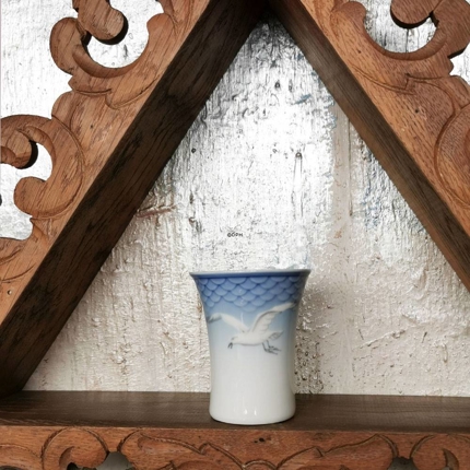 Möweservice OHNE Gold, Vase 7cm, Bing & Gröndahl Nr. 207 oder 672