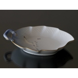 Seagull Service with gold, small leaf shaped pickle dish, Bing & Grondahl - Royal Copenhagen 19cm