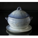 Seagull Service with gold, tureen with dish, large, capacity 4 l., Bing & Grondahl - Royal Copenhagen