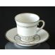 Offenbach cup and saucer 1dl, Bing & Grondahl no. 305 or 102
