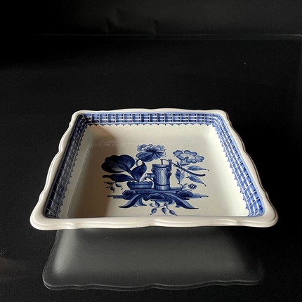 Royal Copenhagen/Aluminia Tranquebar, Blau, Salatschüssel Nr. 3087-1198,  29 cm