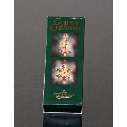 Schneekristall und Weihnachtsbaum - Georg Jensen, Weihnachtsschmucken 1999
