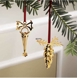 Pine cone and Cornet - Georg Jensen, Annual Holiday Ornaments 2005