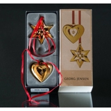 Heart and Star - Georg Jensen, Annual Holiday Ornaments 2010