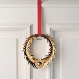 Georg Jensen Christmas Wreath, small, gilded