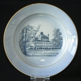 Castle Deep plate with Fredensborg