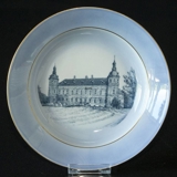 Castle Deep plate with Frijsenborg