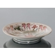 Kutani table dish with water and flowers