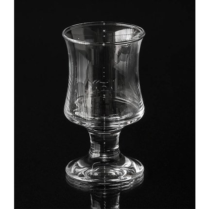 Holmegaard Hamlet Ships Glass, Goblet glass, capacity 34 cl.