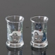 Holmegaard Christmas Dram Glasses 1996, set of 2