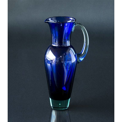 Holmegaard Harlekin kande, blå | Nr. 4330062 | Trading