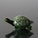 Green Turtle, Letter Press, Hand Blown Glass Art, Hand Blown,