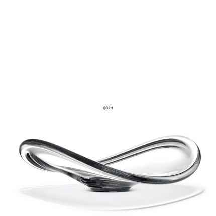 Holmegaard Selandia fad, klar, stor