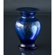 Holmegaard Amfora vase blue, stor