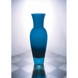 Holmegaard Harlekin vase, blå, mellem