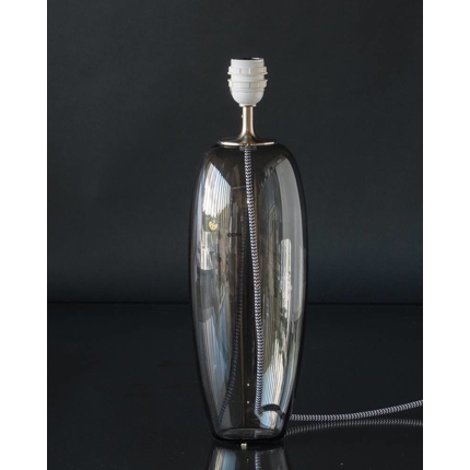 Holmegaard Grace Glass Table Lamp, smoke - Discontinued