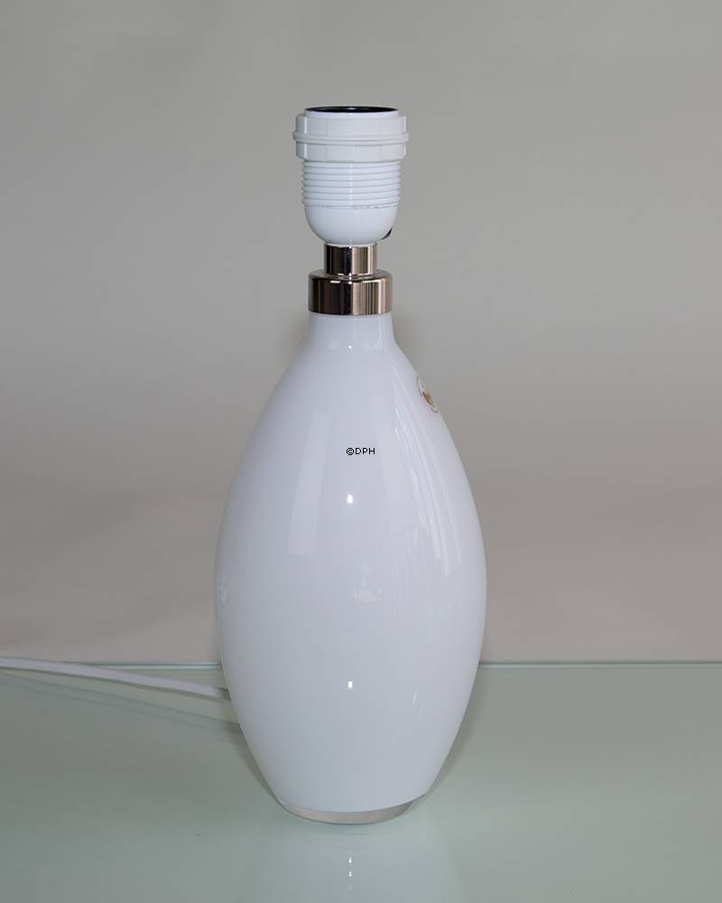 Holmegaard Cocoon (Base) Bordlampe, hvid, lille Udgået af produktion | Nr. 4363443 | Peter | DPH Trading