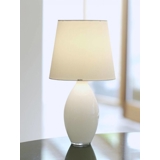 Holmegaard Cocoon (Base) Table lamp, opal white, large - Discontinued