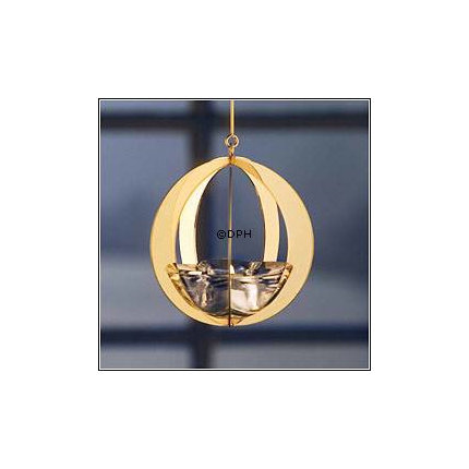 Annual Christmas Candleholder 2004, Sphere. Holmegaard Christmas