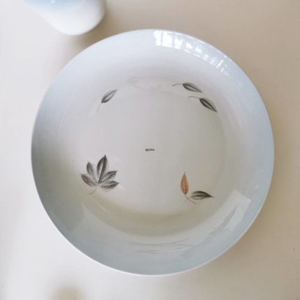 Løvfald stort rundt fad / skål 32 cm. Bing & Grøndahl nr. 20