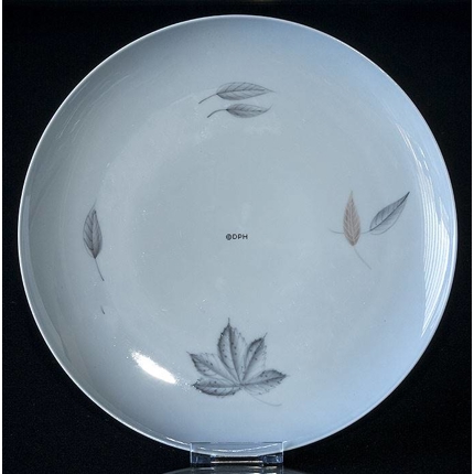 Leaves flat lunch plate 25cm, Bing & Grondahl No. 25A
