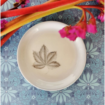 Løvfald smørskål, Bing & Grøndahl nr. 30