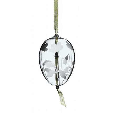 Holmegaard Påskeæg, stor, med lime bånd 2008