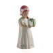 Elsa, Mädchen mit Weihnachtsgeschenk, Royal Copenhagen Figur Nr. 091