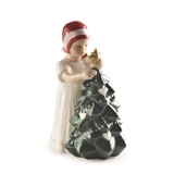 Else Girl with Christmas tree, Royal Copenhagen figurine no. 096