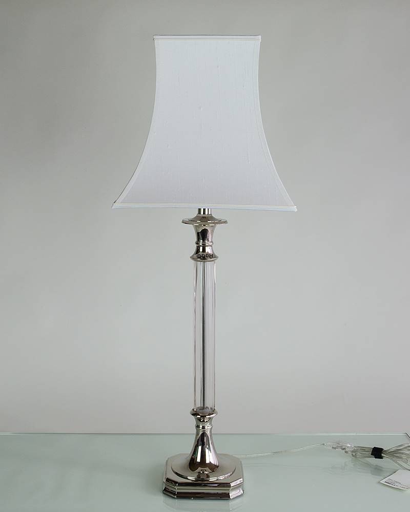 hellige Løfte Foster Lene Bjerre Sille lampe uden skærm, E27, sølv/glas | Nr. 58260 | Alt.  150306585 | DPH Trading