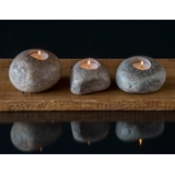 "Candle- stone" In grey colours - assorted