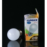 E27 LED kronepære 5,5W 470Lm (svarer til 40 watt) LUMAX Varm Hvidt Lys 3000K
