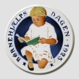1925 Aluminia Børnehjælpsdags platte