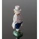 Farmer boy, Hans 1948 1948, Aluminia Children´s Day figurine no. 2547