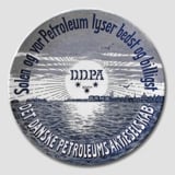 Aluminia Petroleums platte uden årstal