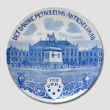 1918 Aluminia petroleum plate