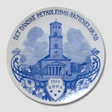 1924 Aluminia petroleum plate
