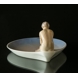 Meditation, bowl with girl meditating, Bing & Grondahl no. 1532